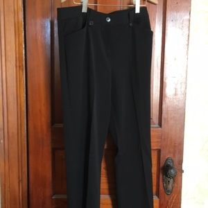 Jones New York Signature Black Career Pants NWT
